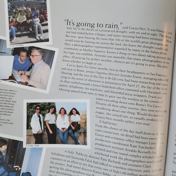 VTG 90s A Day in the Life of Italy Picture Book - Picture 16 of 16